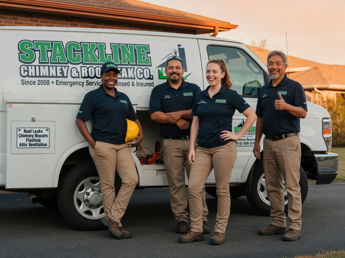Chimney flashing repair company in Wallingford, IA